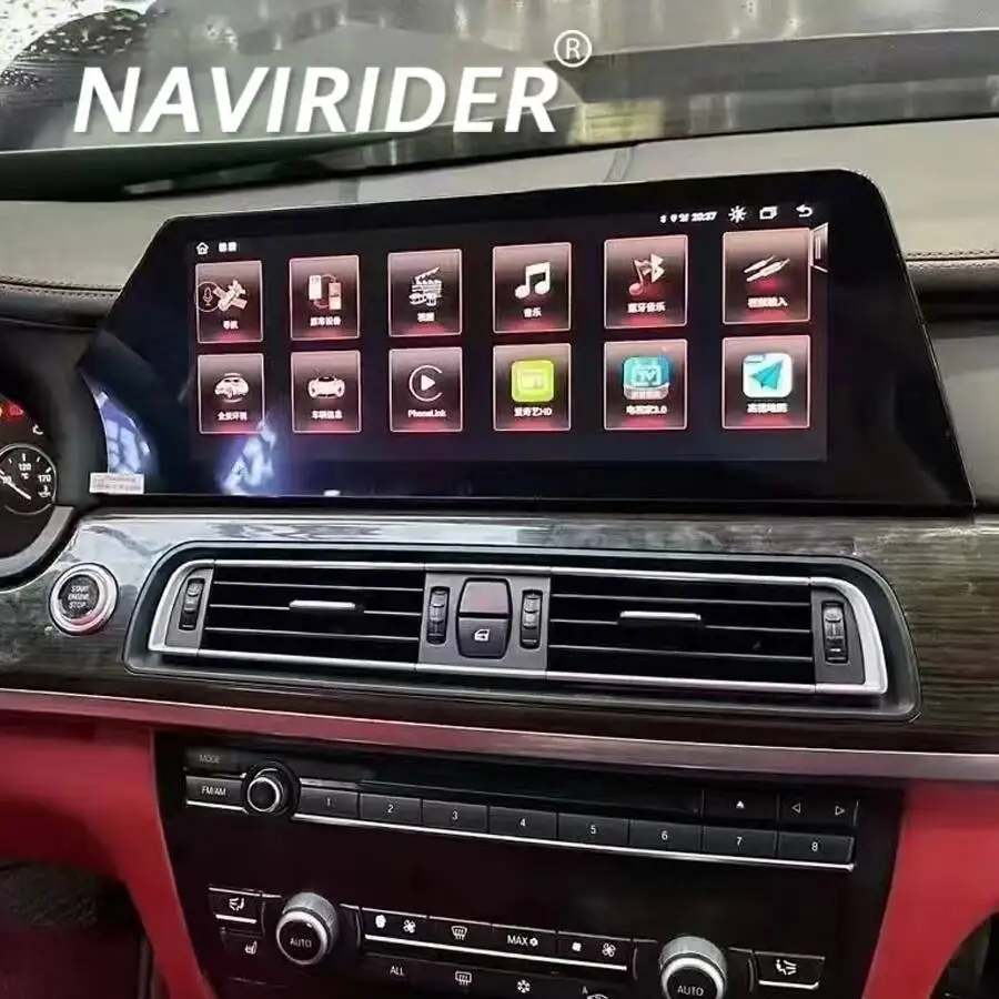 10.25 Inch Car Blade Screen Android For BMW 7 Series F01 2013 - 2017 Navigation Host Stereo Tape GPS Recorder Multimedia Carplay
