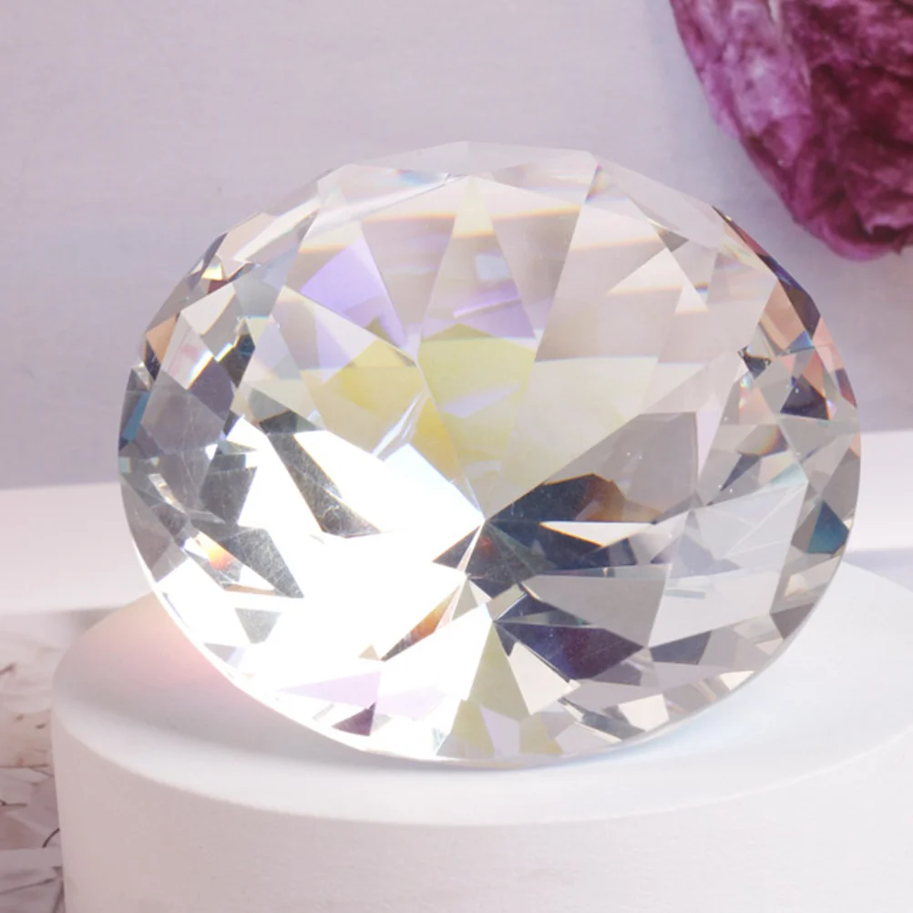 1 قطعة قبضة اليد الماس ديكور عالية الجودة كريستال مسمار صالون صور الدعامة مصقول سطح المكتب المنزلي الديكور هدية