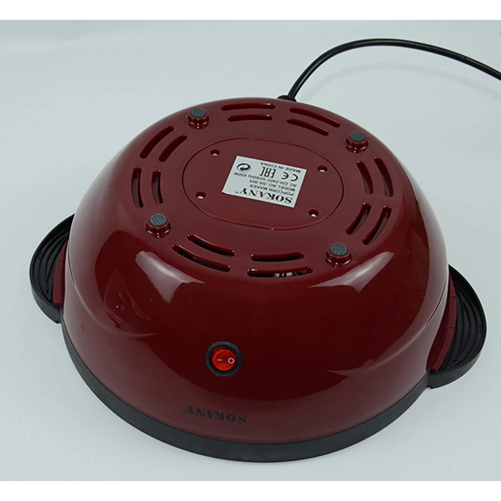 가정용 미니 전기 오일 팝 핫 에어 팝콘 제조 기계, 팝콘 메이커, DIY 오일 설탕 옥수수 포퍼, 제빵기, 이동식 EU