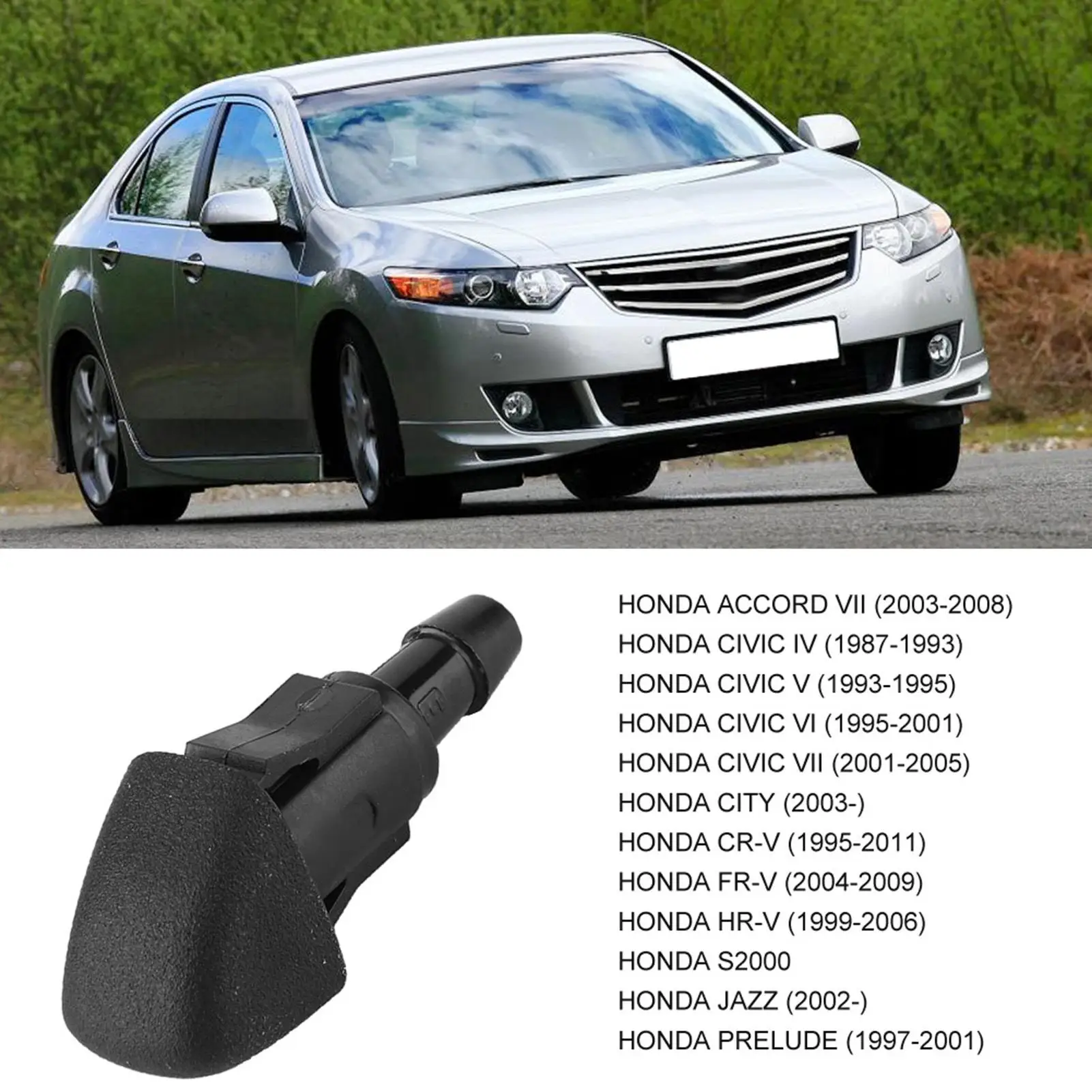 Windscreen Wiper Washer Spray Nozzle 76810-SWA-E01 for Honda accord / / CITY / / V / for hr-v / S200 / JAZZ / for prelude