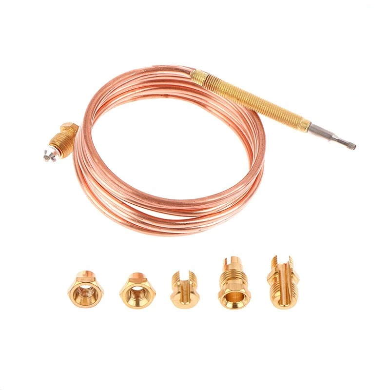 High Quality M6/M8 60/90/150CM Thermocouple Replacement Set For Gas Furnaces Boilers Water Heaters