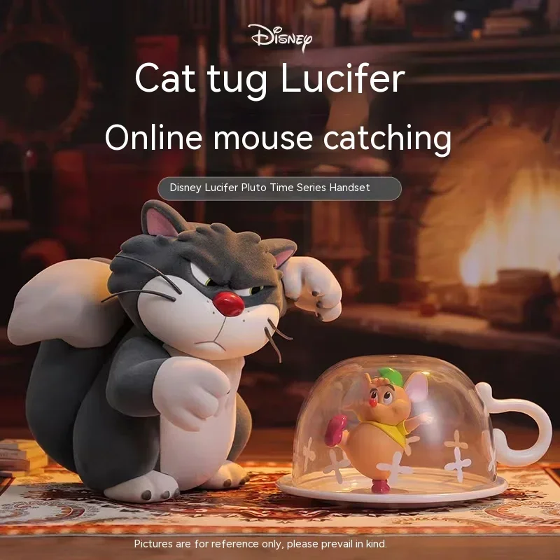 

Disney Lucifer Best Moments Series Original Miniso15cm Animation Figure On-Line Mousing Creative Birthday Gift For Children