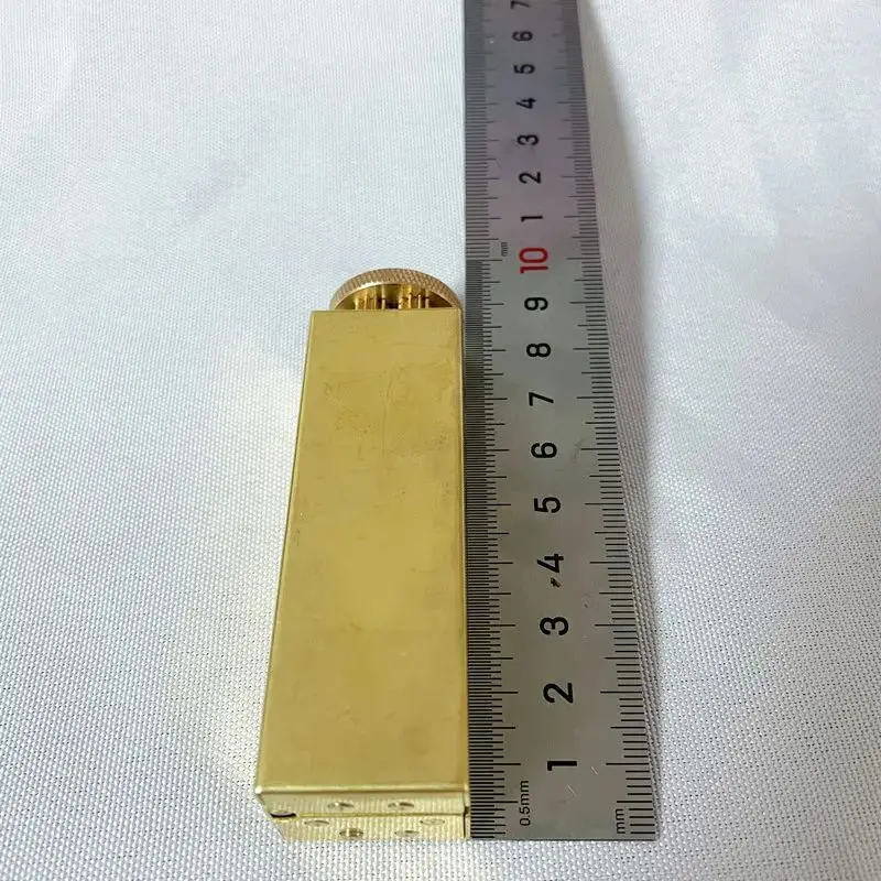 Imagem -05 - Metal Brass Handmade Retro Gear Cigarette Maker Como um Presente Alta Qualidade