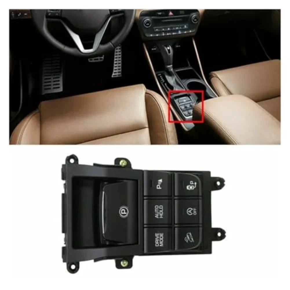 

1pcs Black Abs OEM Number 93300D3000 93300-D3000 For Hyundai Tucson 2016 2017 Electronic Parking Brake Switch Brake Accessories