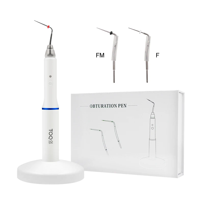 Dental Cordless Gutta Percha Obturation Pen Root Canal Filling System +2 Tips 3 Second Rapid Heating Dental Gutta-percha Cutter