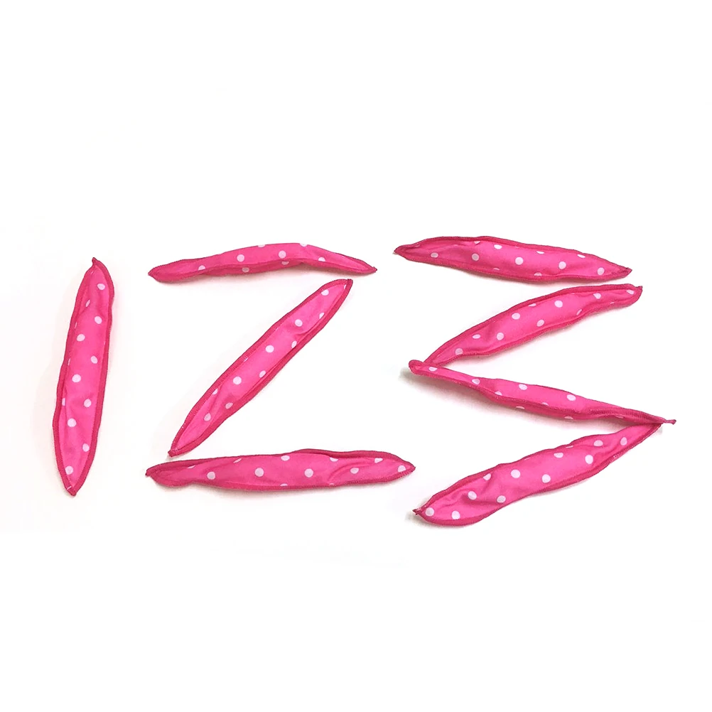 

20pcs Hair Curler Sponge Hair Rollers Wave Point Hair Styling DIY Tool with Hair Net for Female Girls (Pink)