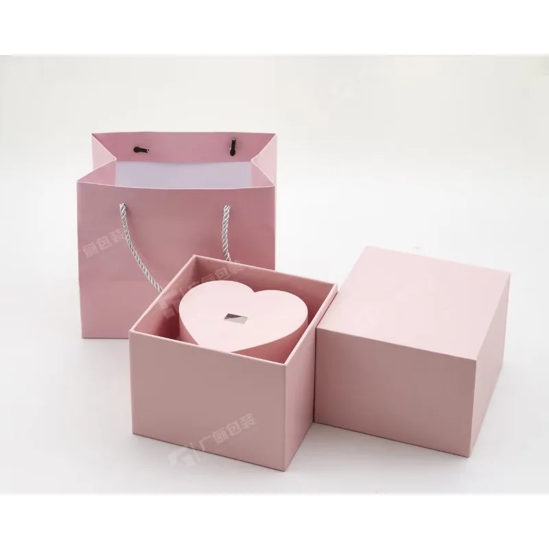 Exquisite Luxury Piano Girl Music Ring Jewelry Gift Box with Light Emitting Diode Lights and Music