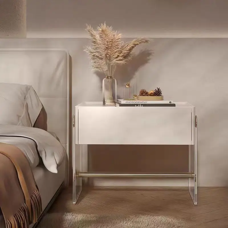 

Acrylic bedside table bedside cabinet locker chest cabinet