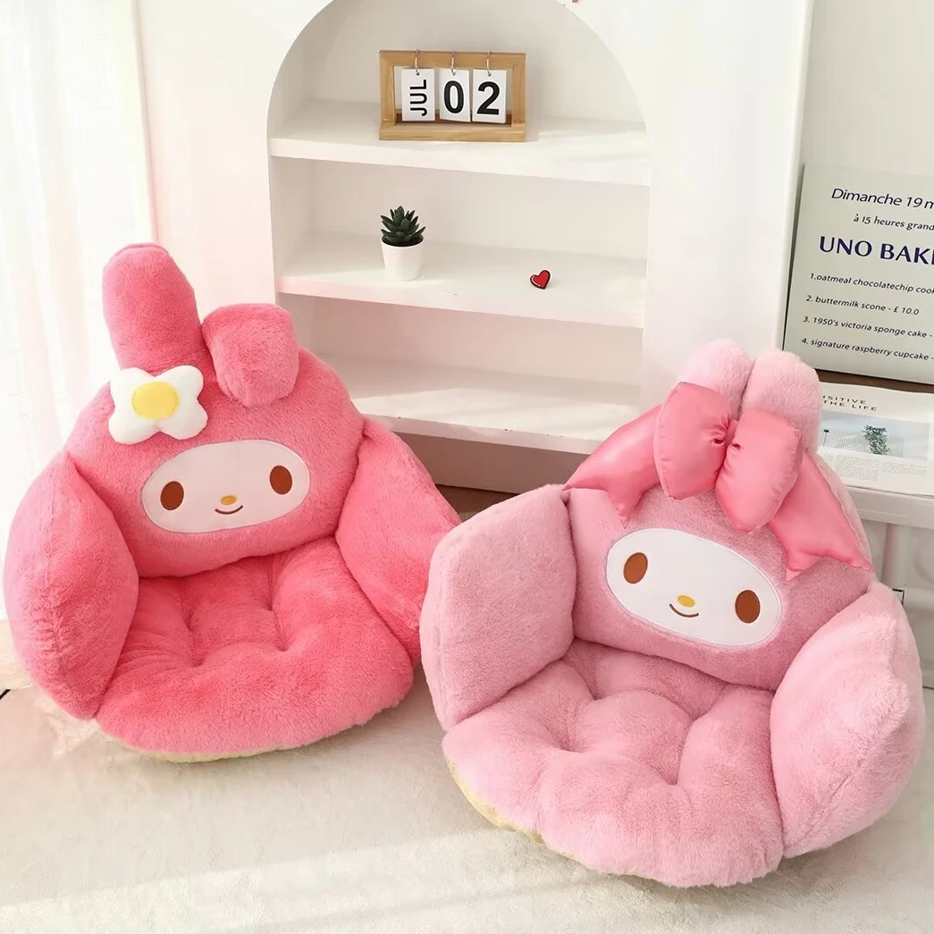 

Comfortable Sanrio My Melody Seat Cushion For Chair Cartoon Pink Seat Pad Sitting Cushion Bedroom Living Room Decor Girl Gifts
