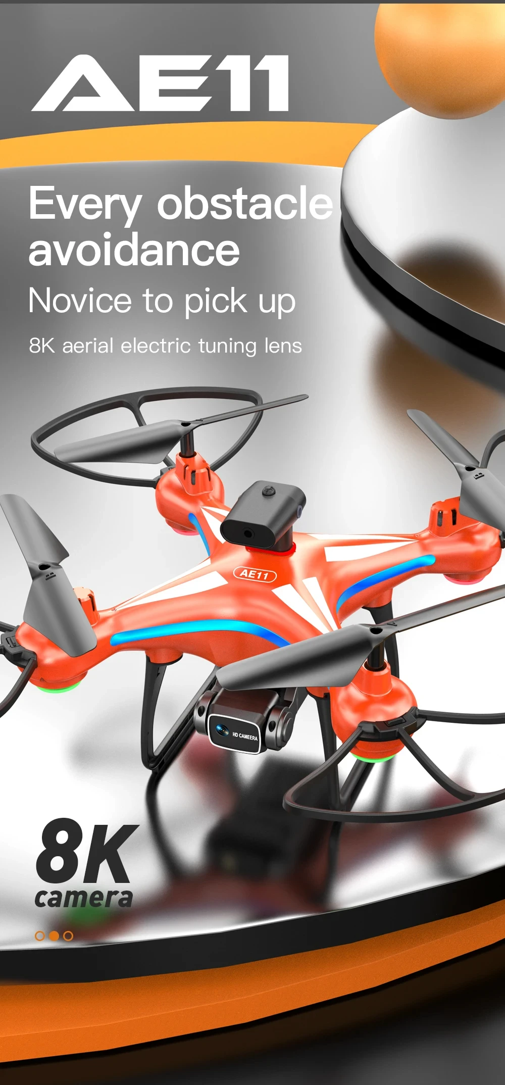 New AE11 Rc Fpv Dro… - image