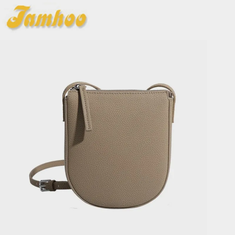 Jamhoo borsa per cellulare da donna borsa a tracolla singola Design piccolo Senior Sense Mini borse a tracolla a tracolla in morbida pelle per donna