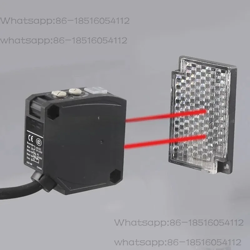 Original diffuse reflection square photoelectric switch RR11-C/RR12-C/DR11-C/R4M1