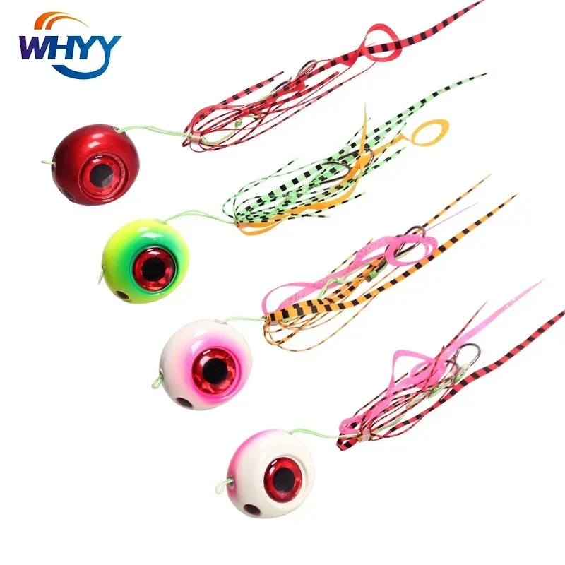 

Tenya Madai Jig Kabura Saltwater Fishing Lure Pesca Slider Snapper/Sea Bream Jig Head with Skirt Jigging Lure