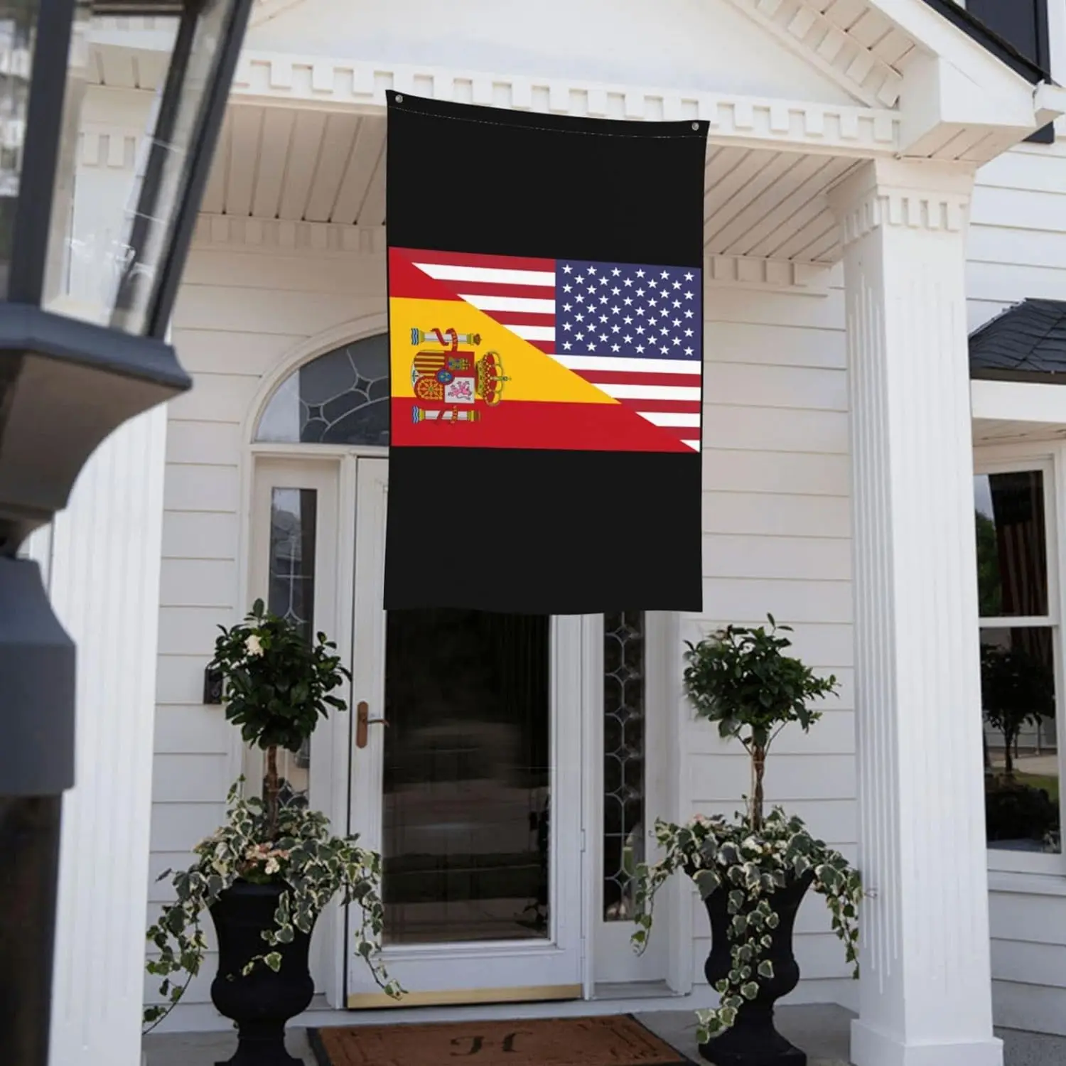 Flagnshow 100% Polyester America Portugal Flag