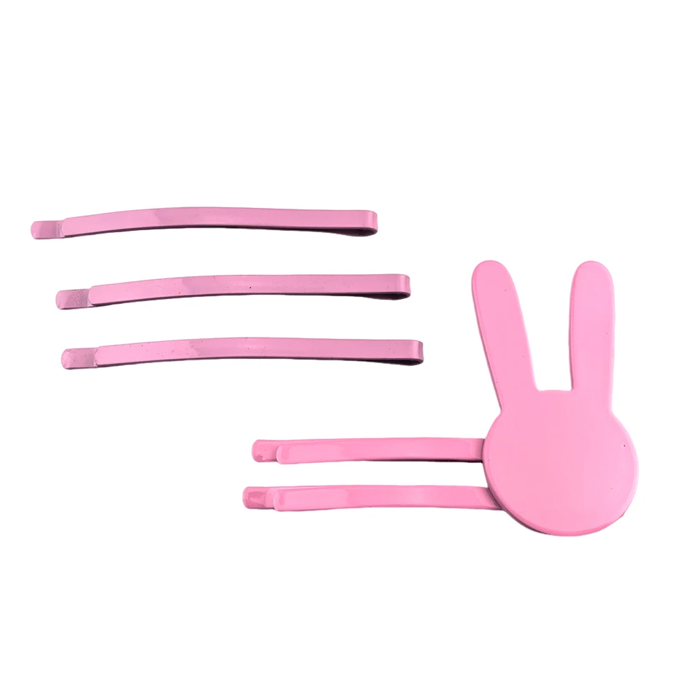 أنيمي Seishun بوتا يارو ساكوراجيما ماي مشبك شعر الفتيات أرنب تأثيري دبوس الشعر الوردي أغطية الرأس اكسسوارات الطفل تأثيري كليب #6