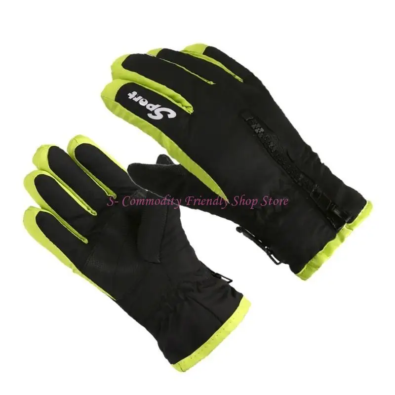 85AE Guantes de esquí niños – Invierno resistentes viento y desgaste - imagen 2