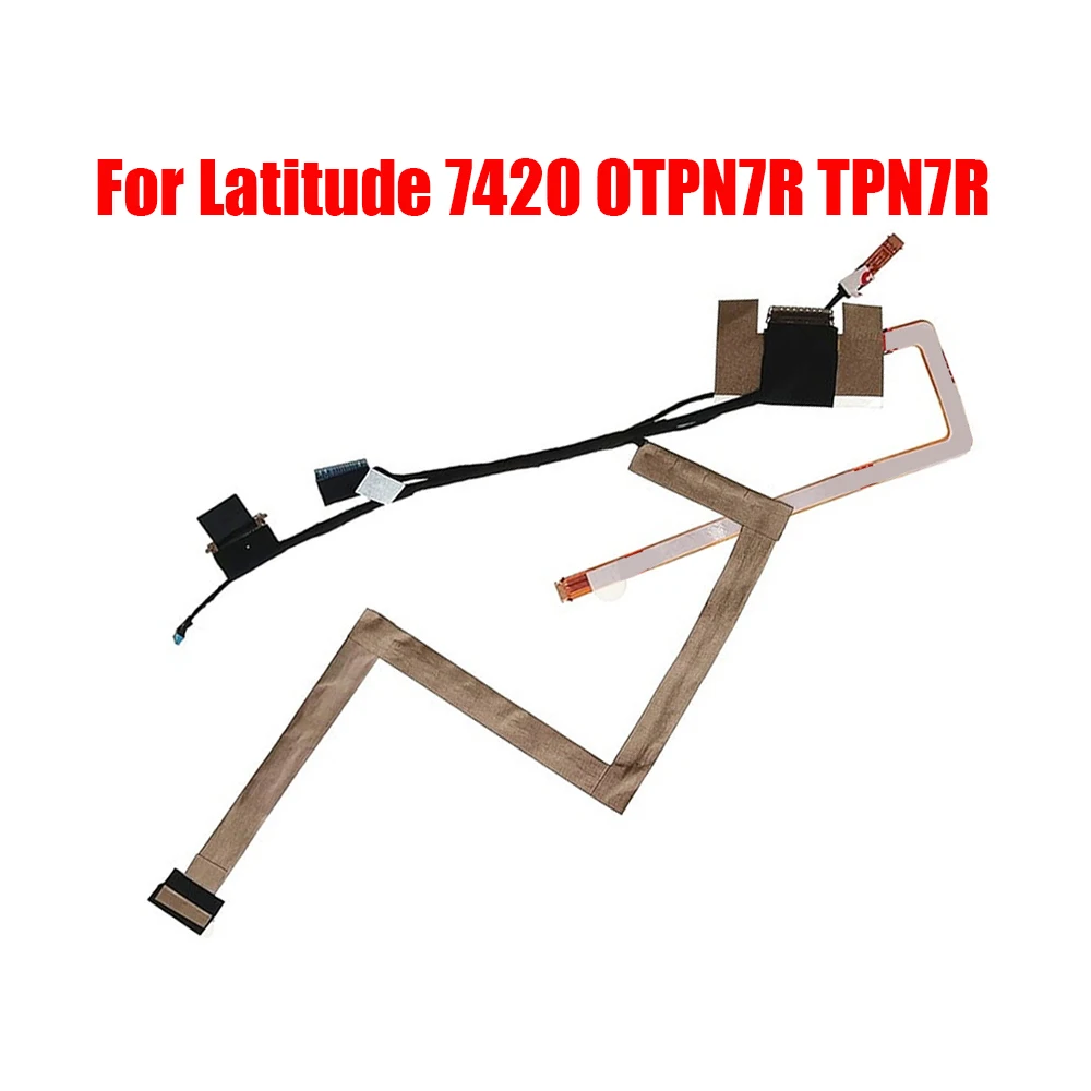 Laptop LCD LVDS Cable For DELL For Latitude 7420 7420S 0TPN7R TPN7R DC02C00RB00 GDB43 EDP 6MM RGBIR FHD New