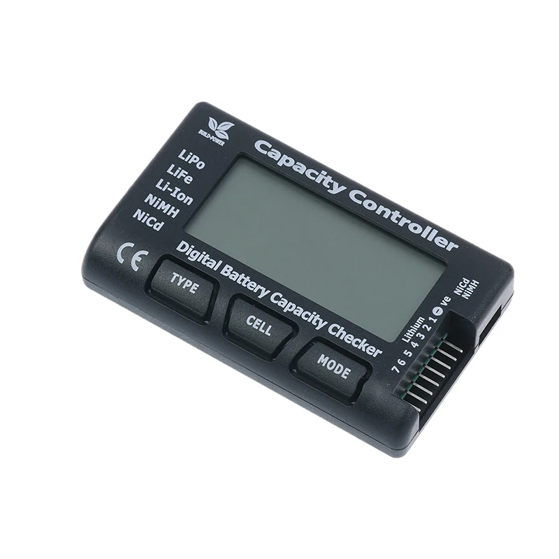 RC Cellmeter 7 Digital Battery Capacity Checker Controller Tester Voltage Tester For LiPo Life Li-ion NiMH Nicd Cell Meter