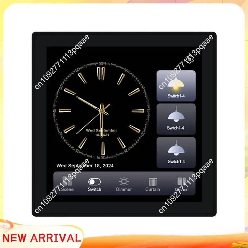 

N84R Tuya T3E Pro Smart Control Panel Switch Touch Screen Panel Switch Zigbee Intelligent Home Wall Push Light Switch