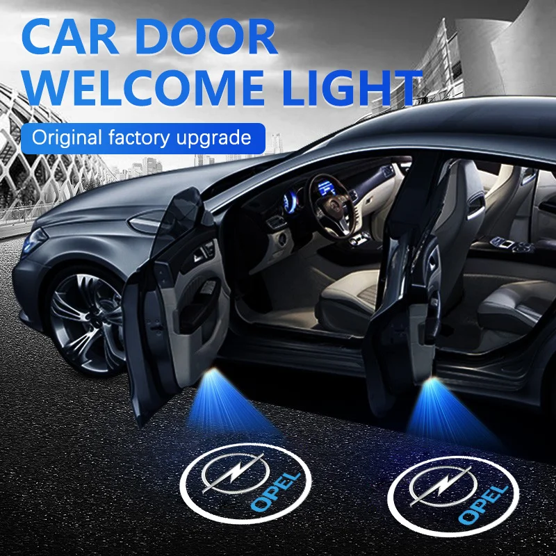 LED Car Door Interior Ghost Shadow Welcome Warning Light For Opel Insignia 2009-2018 2017 2010 2016 2011 2015 2012 2014