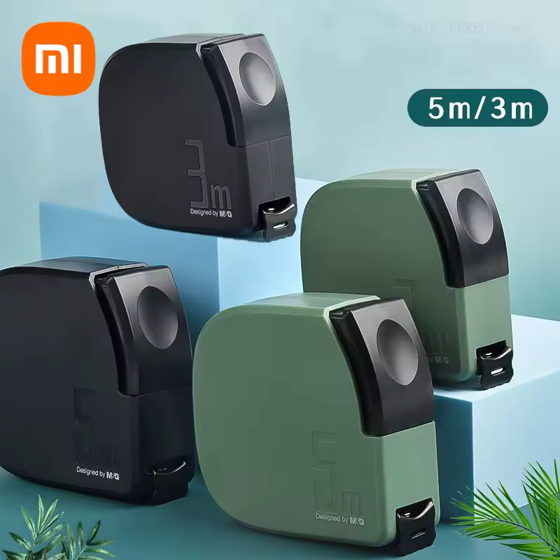 Xiaomi 3/5M 자동 잠금 강철 측정 테이프
