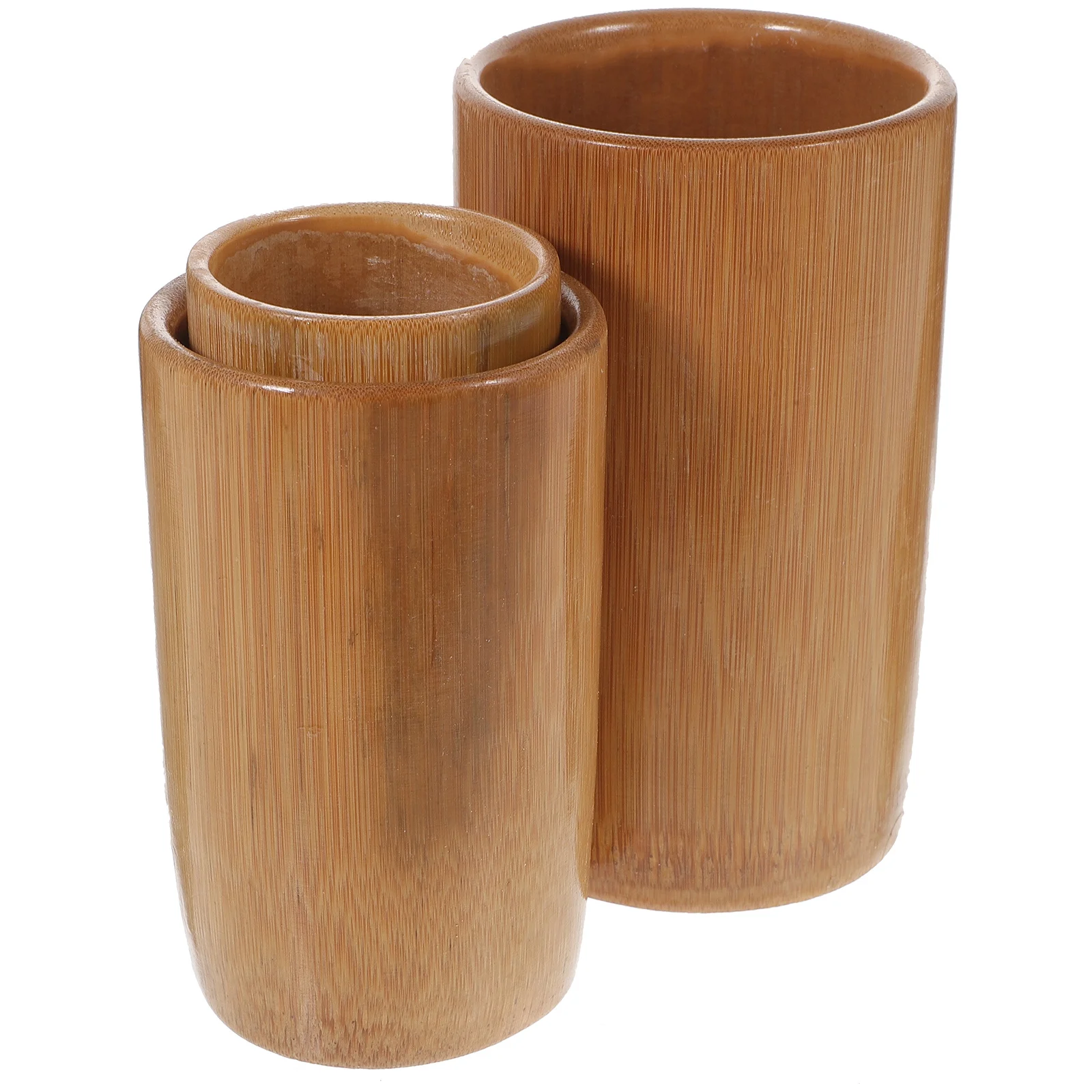 

3 шт. бамбуковые банки, многоразовые терапевтические инструменты, сильное всасывание, нескользящий гладкий край для домашней клиники, чашка для банок