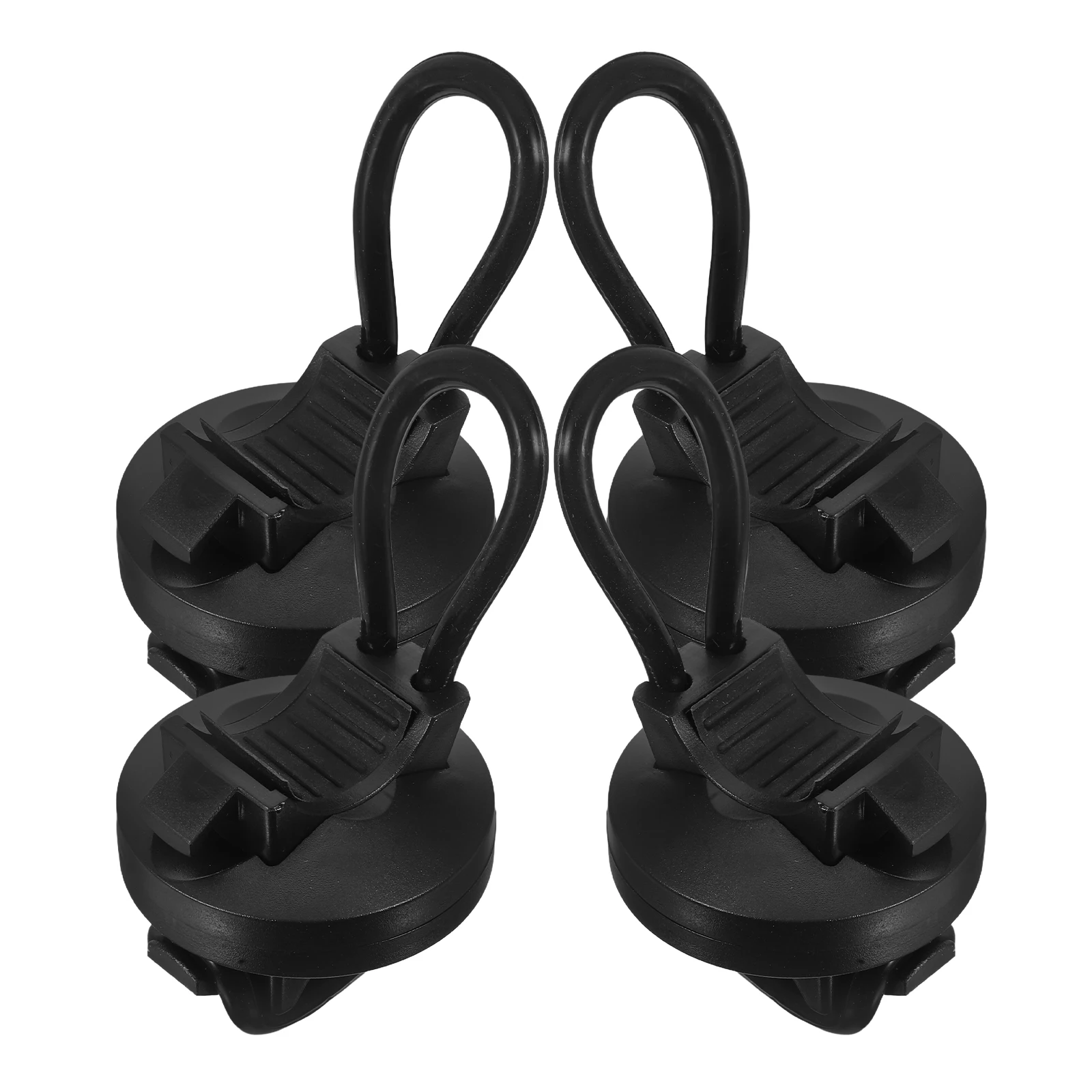 

4 Pcs Bracket Lights Multifunction Clip Holder Silica Gel Bike Flashlight Mount