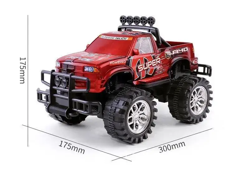 Children's Inertia Off-road Pickup Truck Large Resistant Car Falling Big Toy To Car