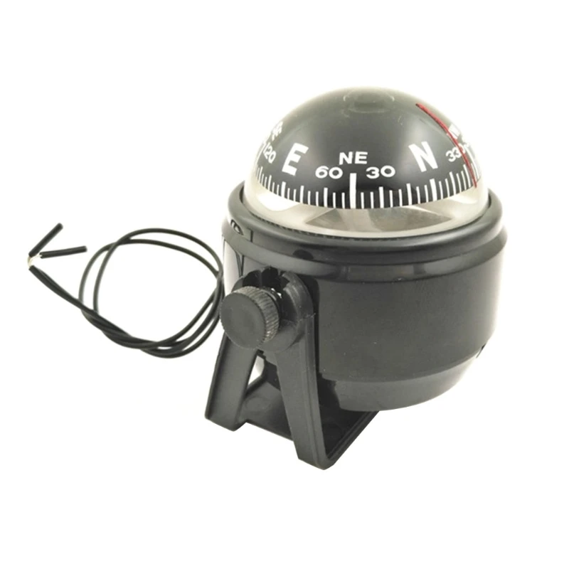 2023 New Sea Pivoting Boat for Marine Navigation Positioning Automotive- Compasses Dash-Mount High-Precision Black/White