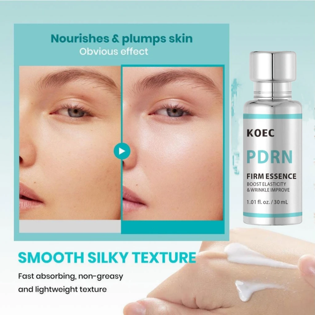 

Korean Koec Plus Facial Essence Elastic Firming Anti Wrinkle Lifting Brightening Moisturizing Serum Skin Care