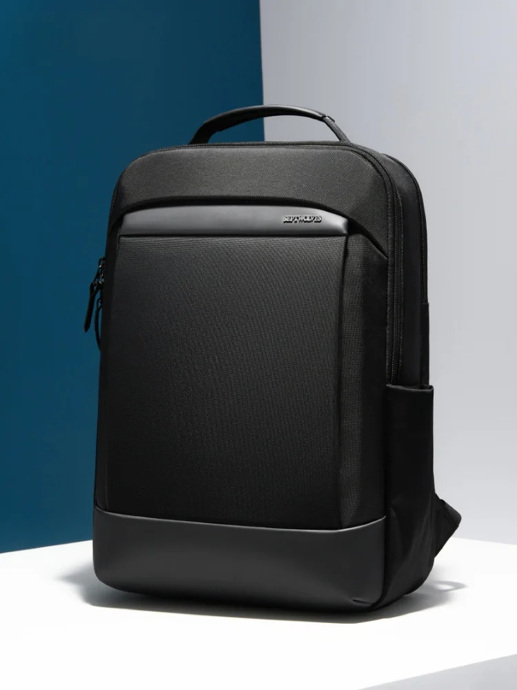 

Septwolves Men's Busin Travel Bapa Large Capaci Cuter Bag Casual Sle Faionable Youth Pa for Commuting And L...