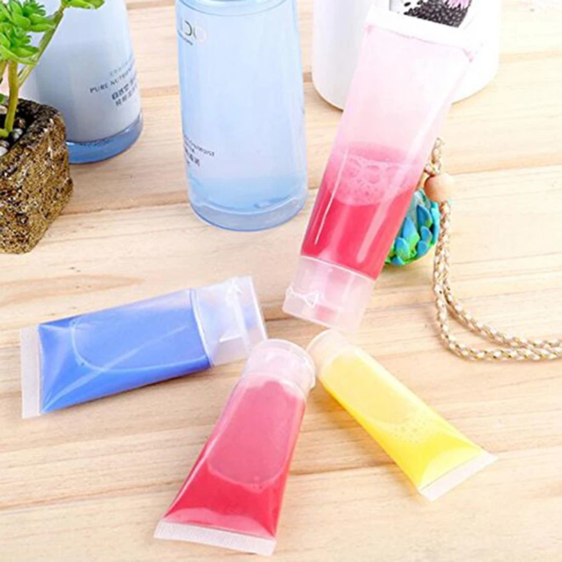 Hand Cream Empty Bottle Cute Foundation Dispenser Bottle Mini Sample Empty Bottle Travel Set Squeeze Beauty Liquid Dispensing