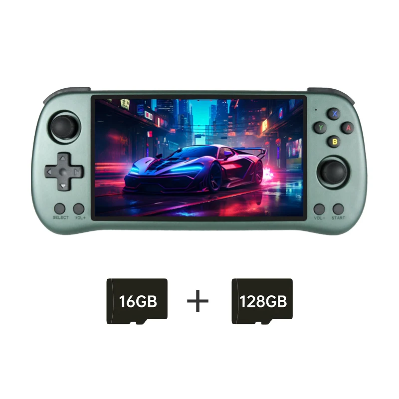 POWKIDDY X55 5.5 INCH Retro Handheld Portable Video Game Consoles Linux System TV HDMI Retro Player PSP 50000 Games 256G