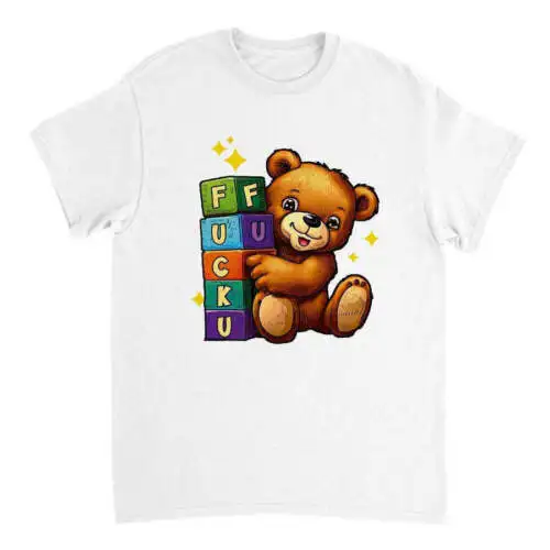 SPELL IT OUT TEDDY BEAR T-SHIRT