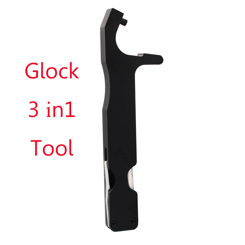 Glock 3 in 1Front Sight Installation Hex Tool Mag Disassembly Tool