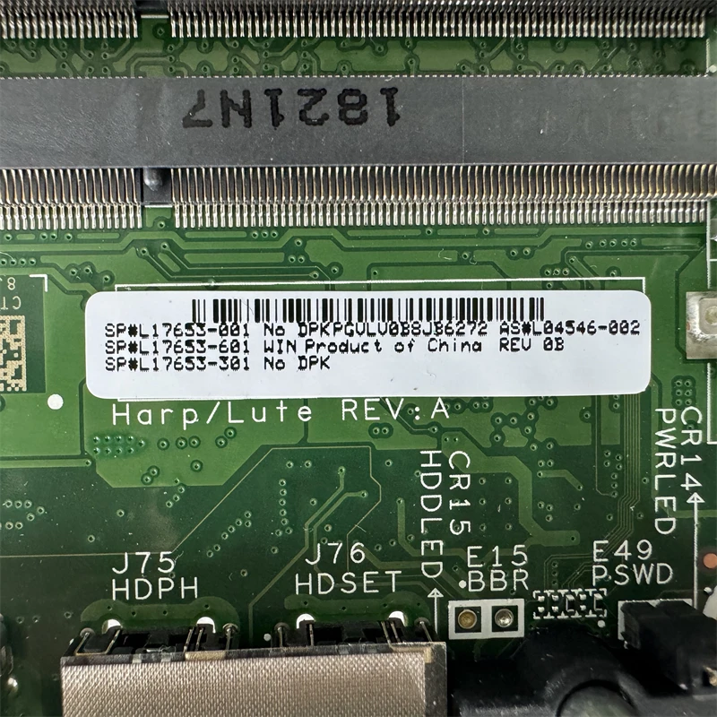 L17653-601 используется для HP ProDesk 600 G4 DM материнская плата L17653-001 DA0F81MB6A0 LGA1151 Q370 8th DDR4 100% протестирована