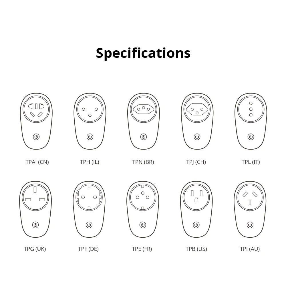 Розетка SONOFF S26 EU/BR Wi-Fi, беспроводная умная розетка, умная розетка, умный дом, работает с приложением Alexa Google Home eWeLink