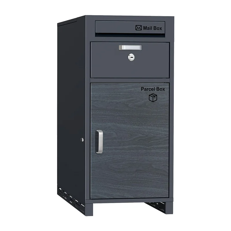 yjq outdoor delivery cabinet steel parcel express disassembly and assembly anti-theft parcel cabinet