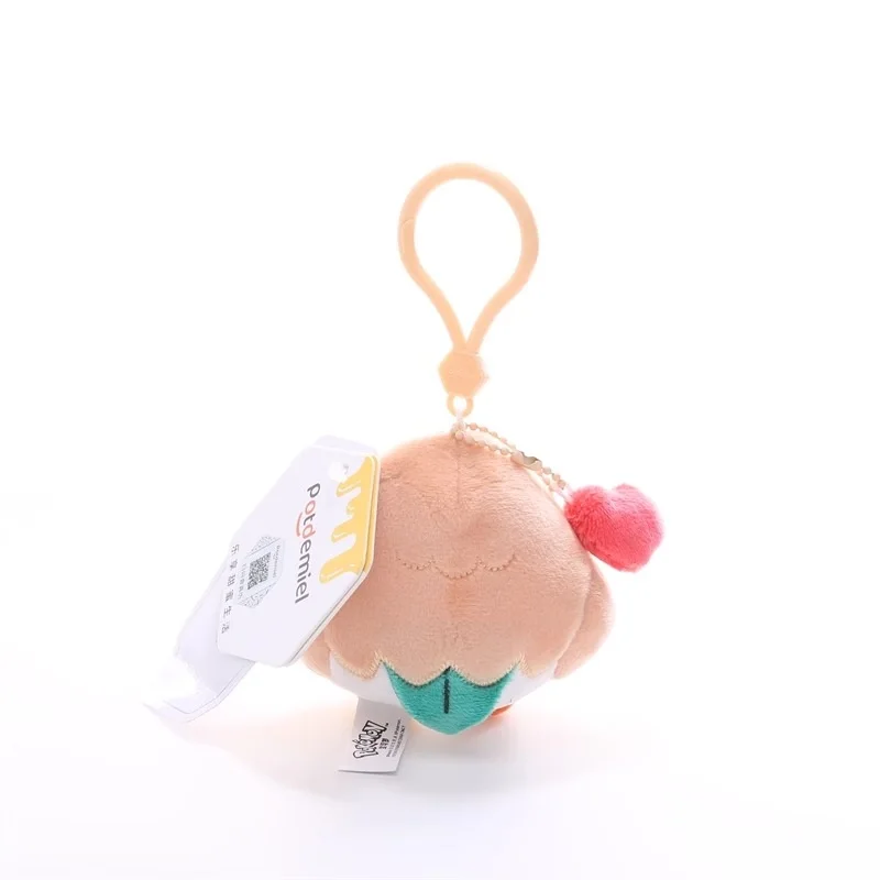 LLavero de juguete de peluche Kawaii de Pokemon Rowlet Love Series, llavero con colgante para mochila, muñeco, regalos de cumpleaños para chico