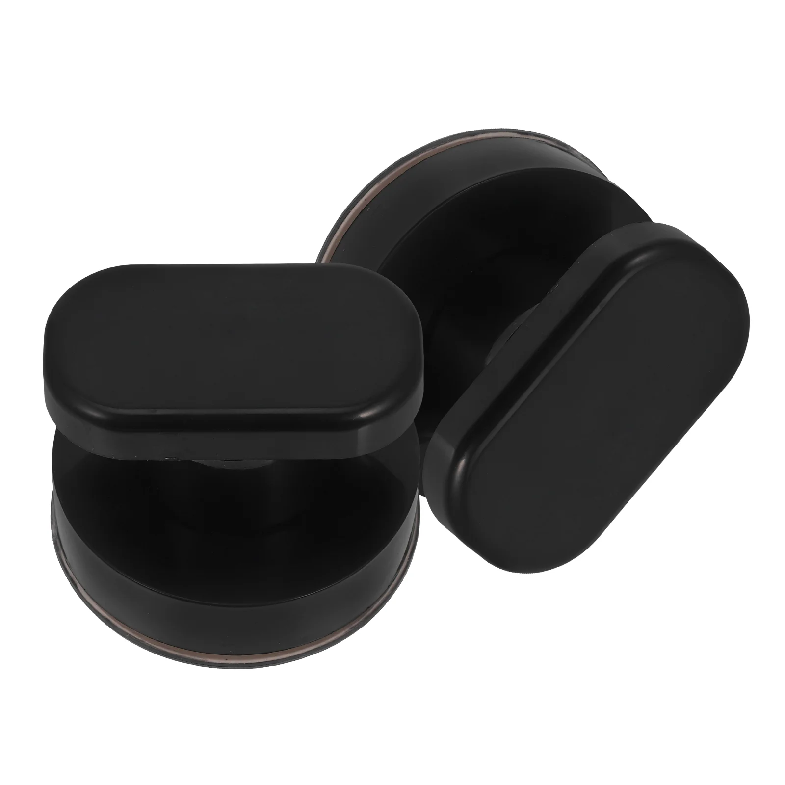 

2Pcs Self Cabinet Handles Pulls Strong Adhesion Bathroom Glass Door Refrigerator Drawer Wardrobe Hardware Easy