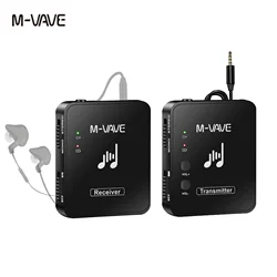 M-vave M8 Wp-10 2.4G Sans Fil sauna téléphone Écouteur Moniteur Émetteur Récepteur Streaming Système Musical Cuvave pour Stéréo Mono