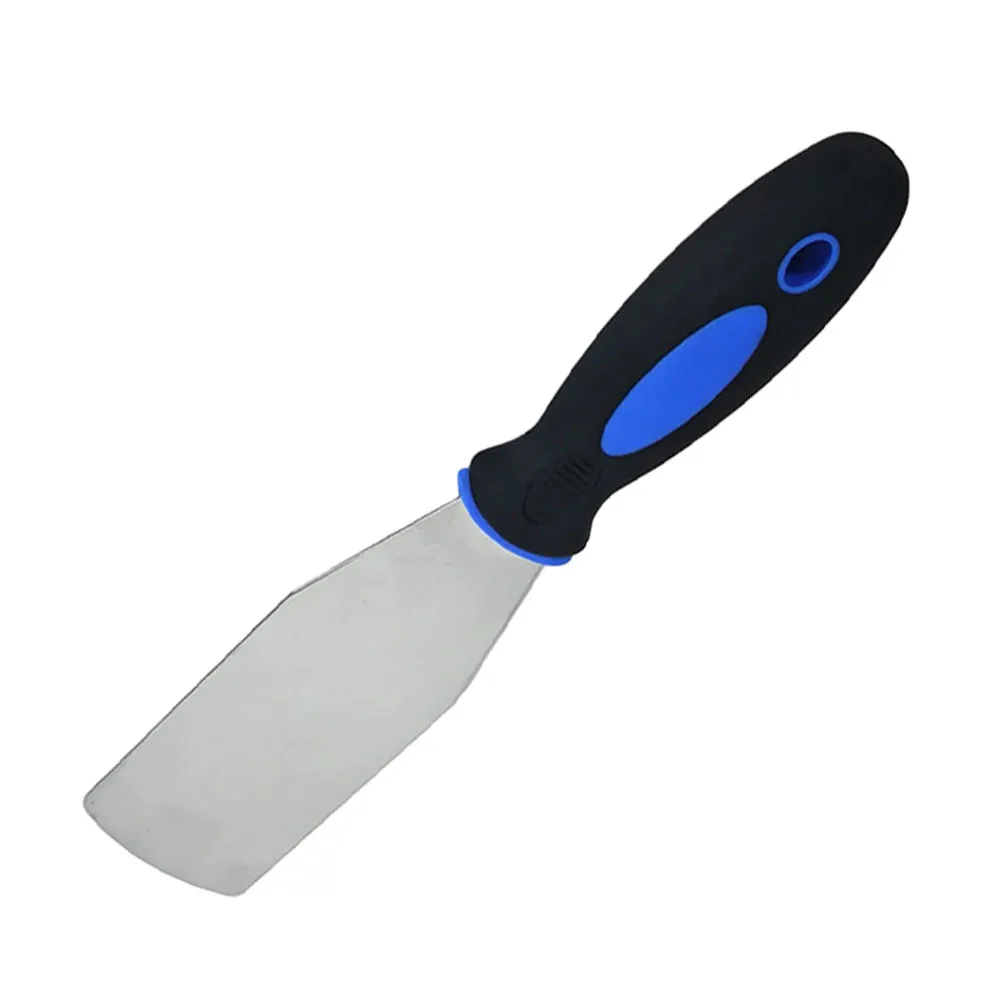 Stainless Steel Mower Deck Scraper With Non-Slip Grip Handle For Grass Dirt Debris Removal And Paint Cleaning