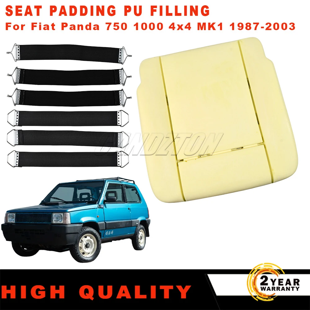 New Car Accessories Seat Padding PU filling and 6Pcs Reinforced Straps Seat Repair Kit For Fiat Panda 750 1000 4x4 MK1 1987-2003