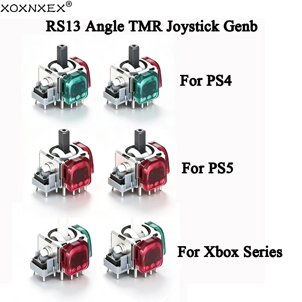 1/2Pcs RS13 MAX 3rd Gen TMR Electromagnetic Joystick Module 3D Analog Repair Parts For PS5 PS4 Xbox Series X/S Controller