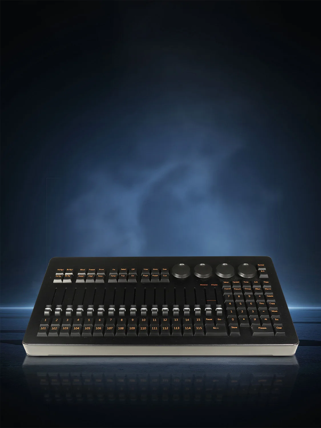 DMX MA Command Fader Wing Lichtsteuerung für PC-Konsole, Bühneneffekte für DJ, Disco, Events, Konzerte, Nachtclubs