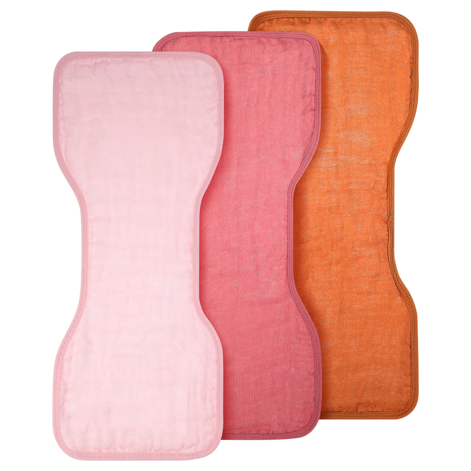 3 قطعة ملابس التجشؤ القطن الطفل المرايل سميكة لينة ماصة الترويل المرايل مناشف الطفل الوليد المناشف متعددة الأغراض #1