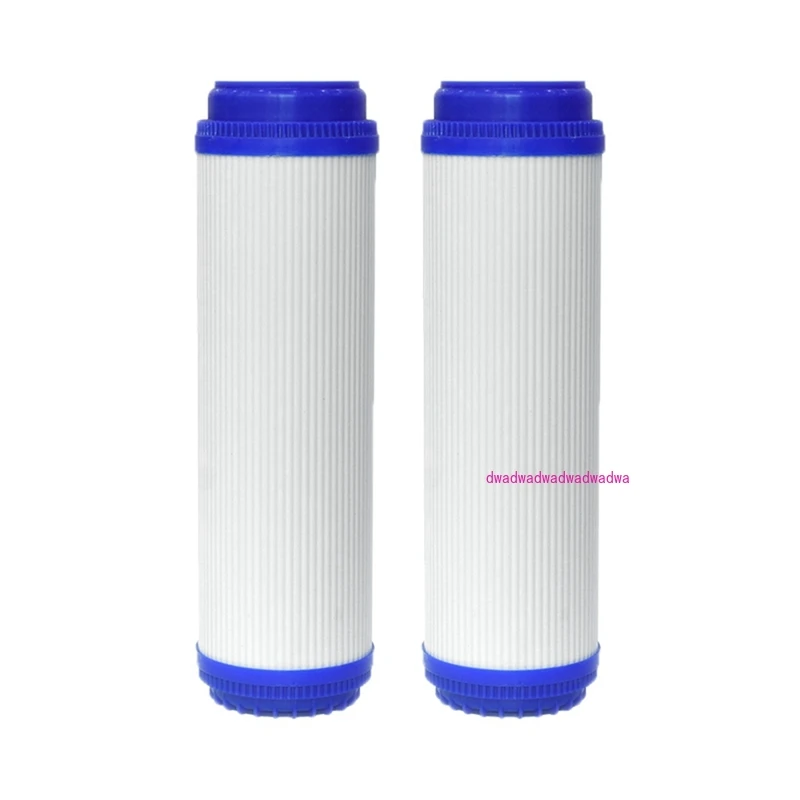 Water Purifier Filter 10 Inch Flat Mouth UDF Compressed Carbon Water Purifier Filter Elements Mesh Accessories