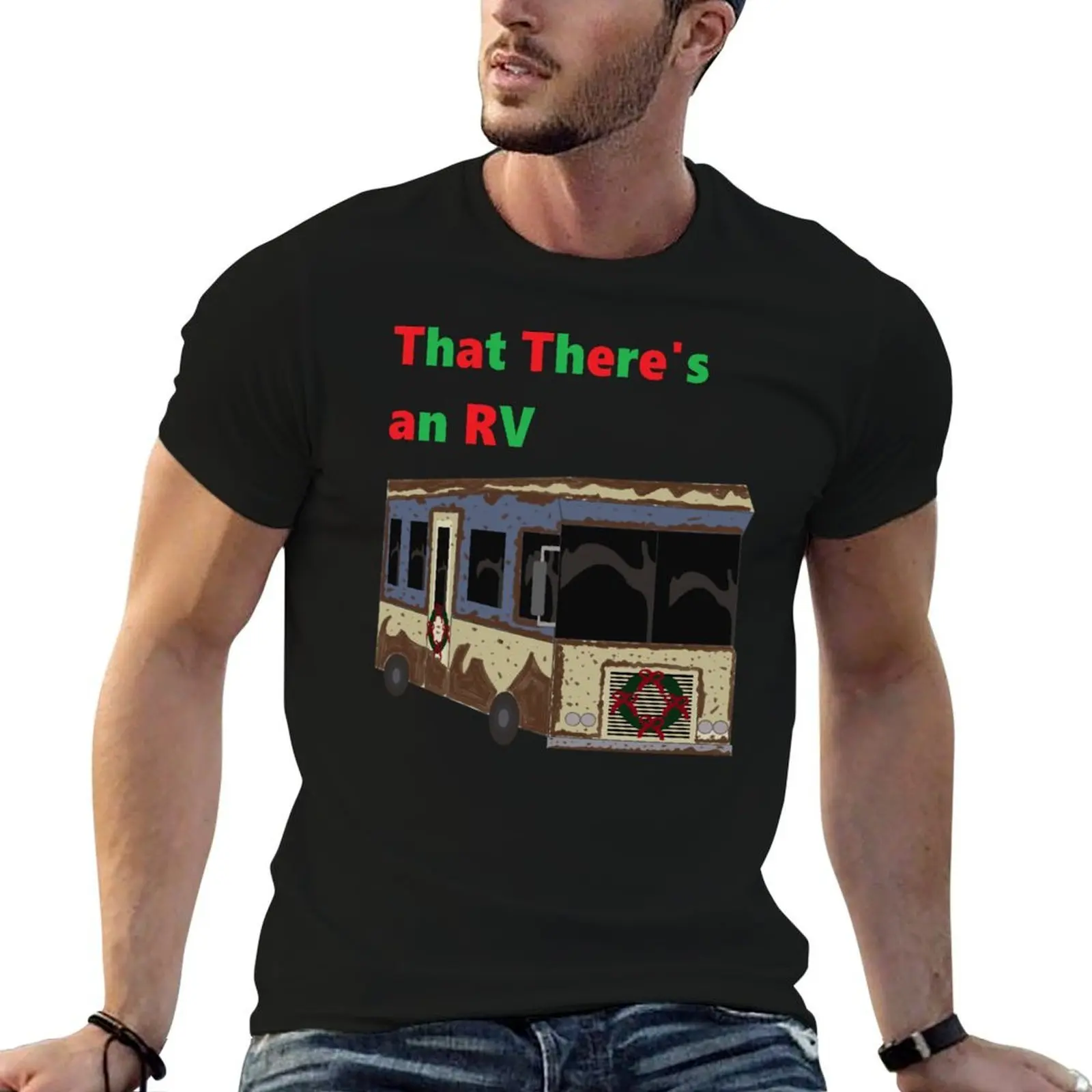 

national lampoons christmas vacation (cousin eddies rv) T-Shirt t shirt for man t shirts for man slim fit T-Shirt