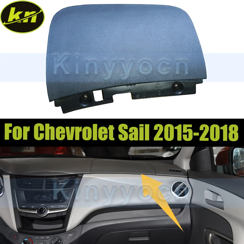 

Black Dashboard Cover Panel For Chevrolet Sail 2015-2018 Center Console Copilot Trim Panel Instrument Panel
