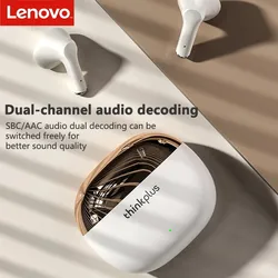 Lenovo X15 Pro Bluetooth 5.1 Wireless Long standby Earphones Long Music Time Headphones Multi-layer Sound Effect Earbuds